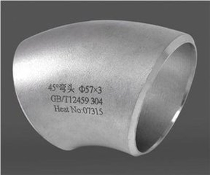 304 45 degree Stainless steel pipe fittings