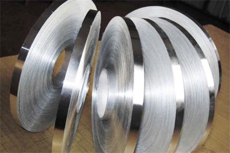 polished stainless steel strips